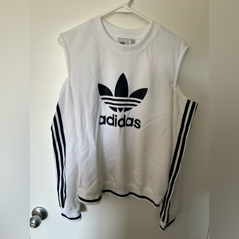 Adidas Cold Shoulder Top